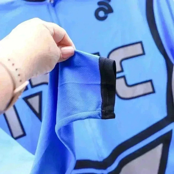 Champ-Sys Monson Cycle Size Large long sleeve mock neck full zip cycling shirt - Picture 8 of 11